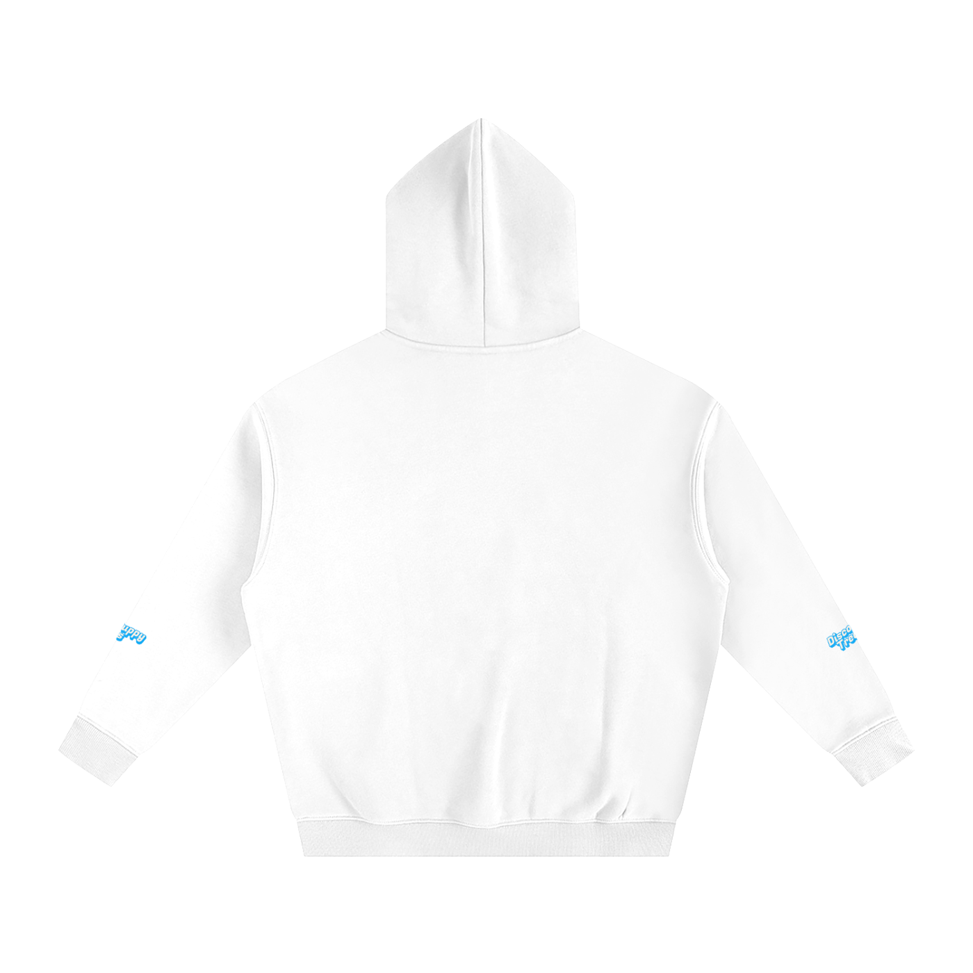 Disco Frenchie Fluro Fleeced Hoodie