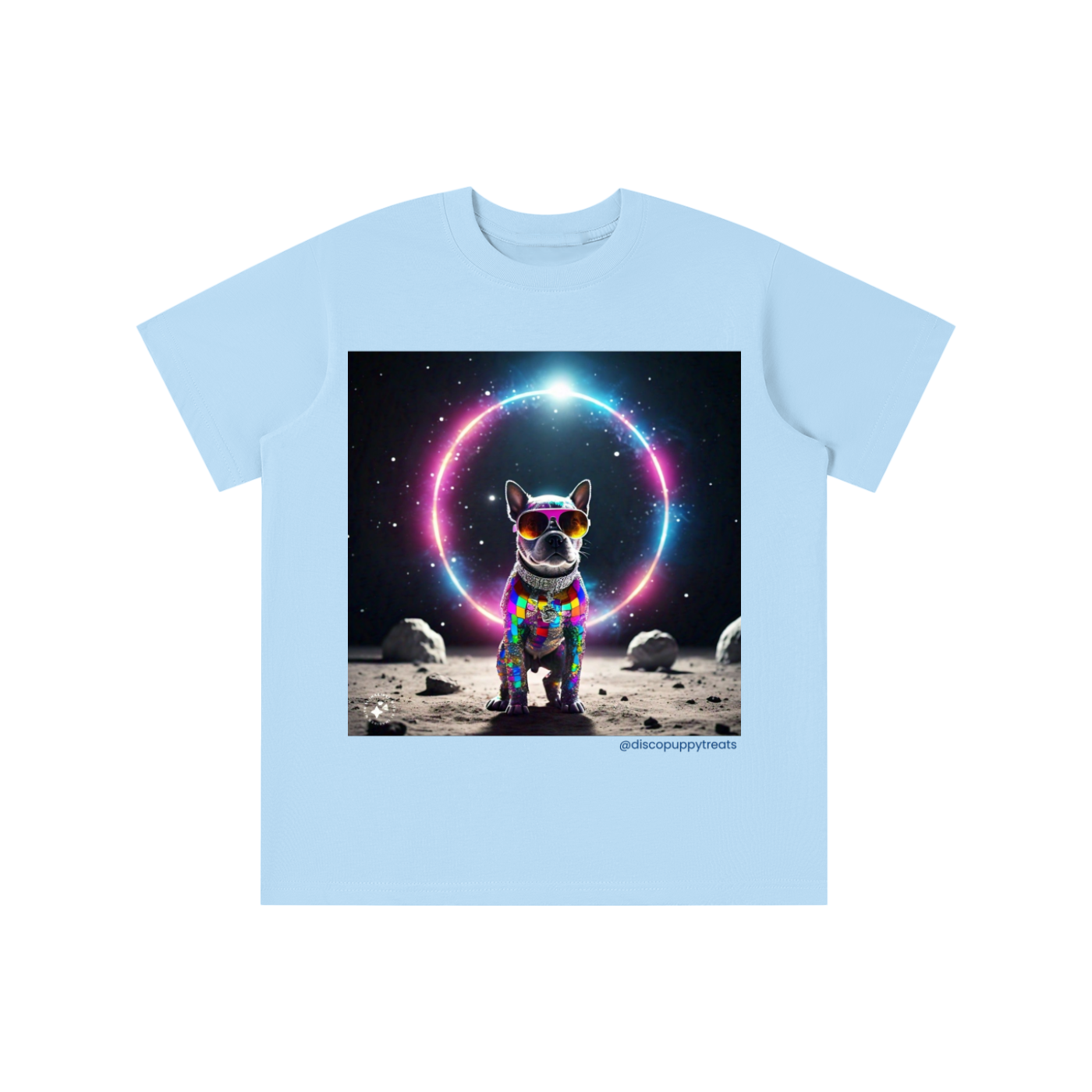Disco Frenchie Moon Patrol Kids' T-Shirt