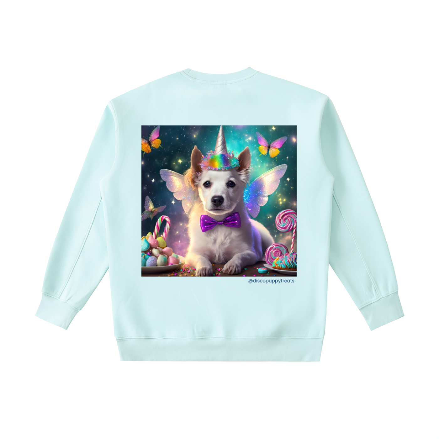 Disco Puppycorn Heavyweight Crewneck Sweatshirt