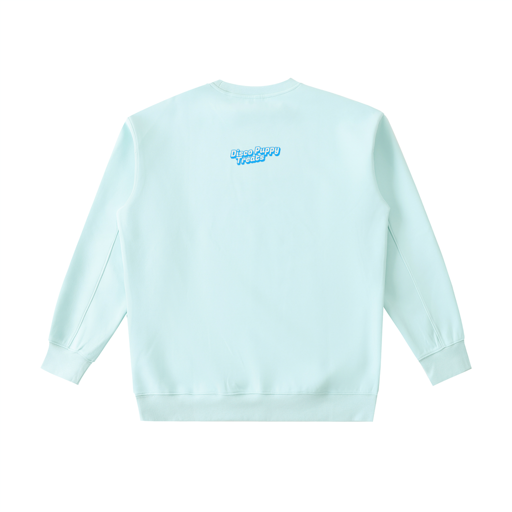 Disco Puppy Fluro Frenchie Heavyweight Crewneck Sweatshirt