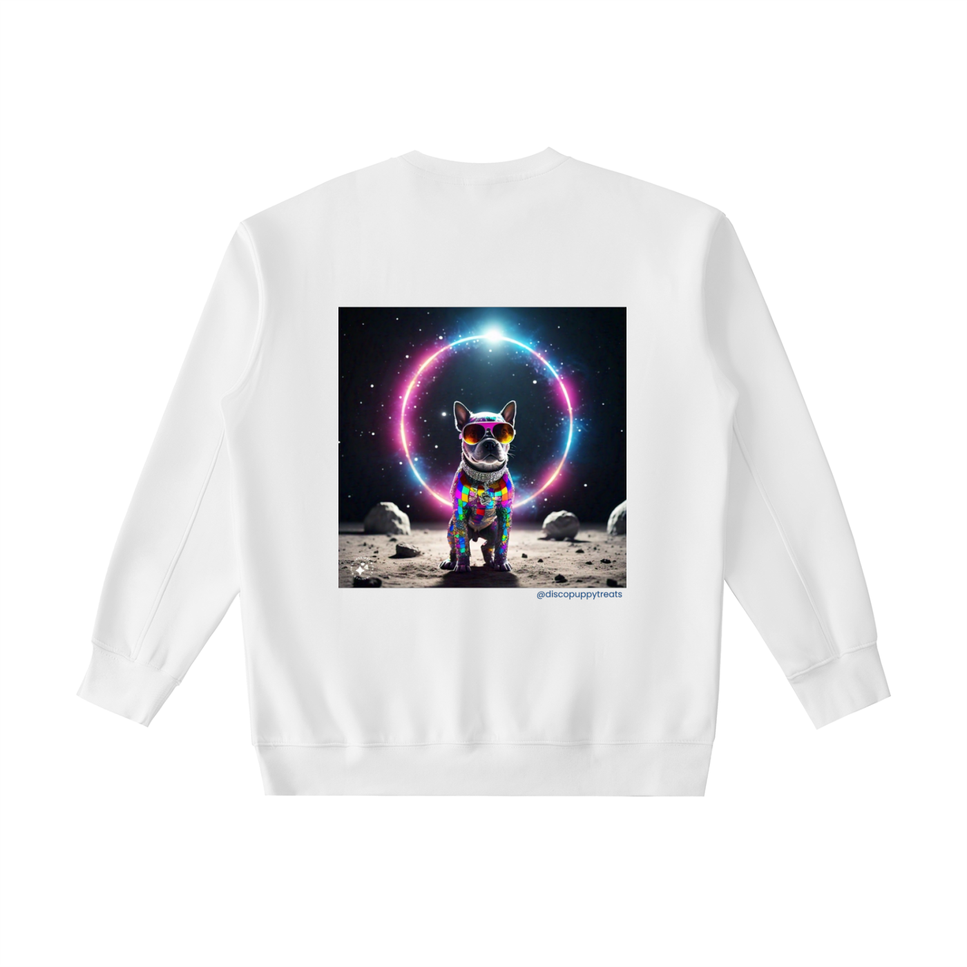 Disco Puppy Treats Moon Patrol Heavyweight Crewneck Sweatshirt