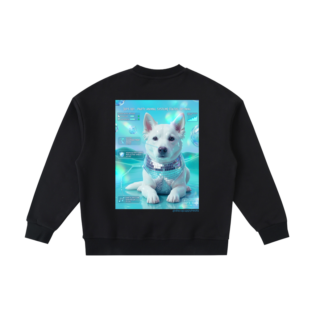 Disco Puppy Treats Frutiger Aero Kids' Sweatshirt