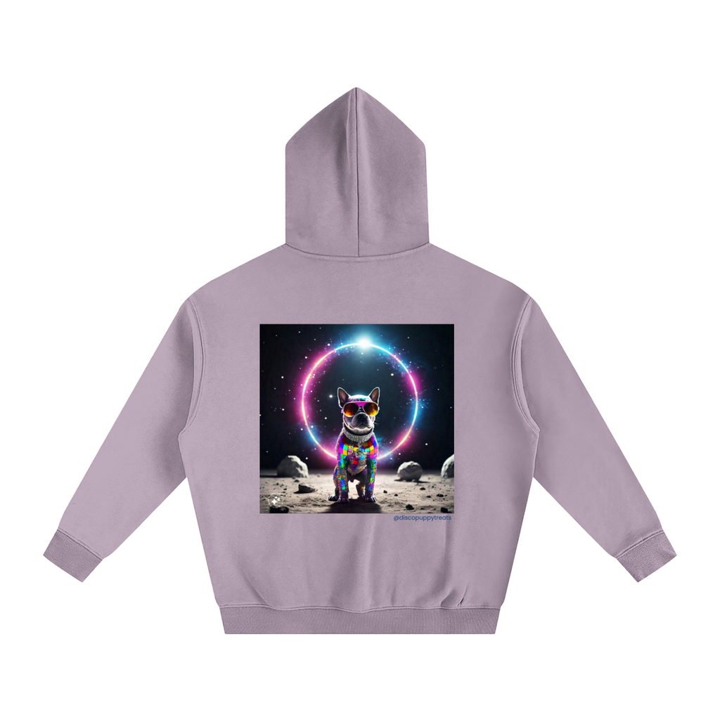 Disco Frenchie Moon Patrol Fleeced Hoodie