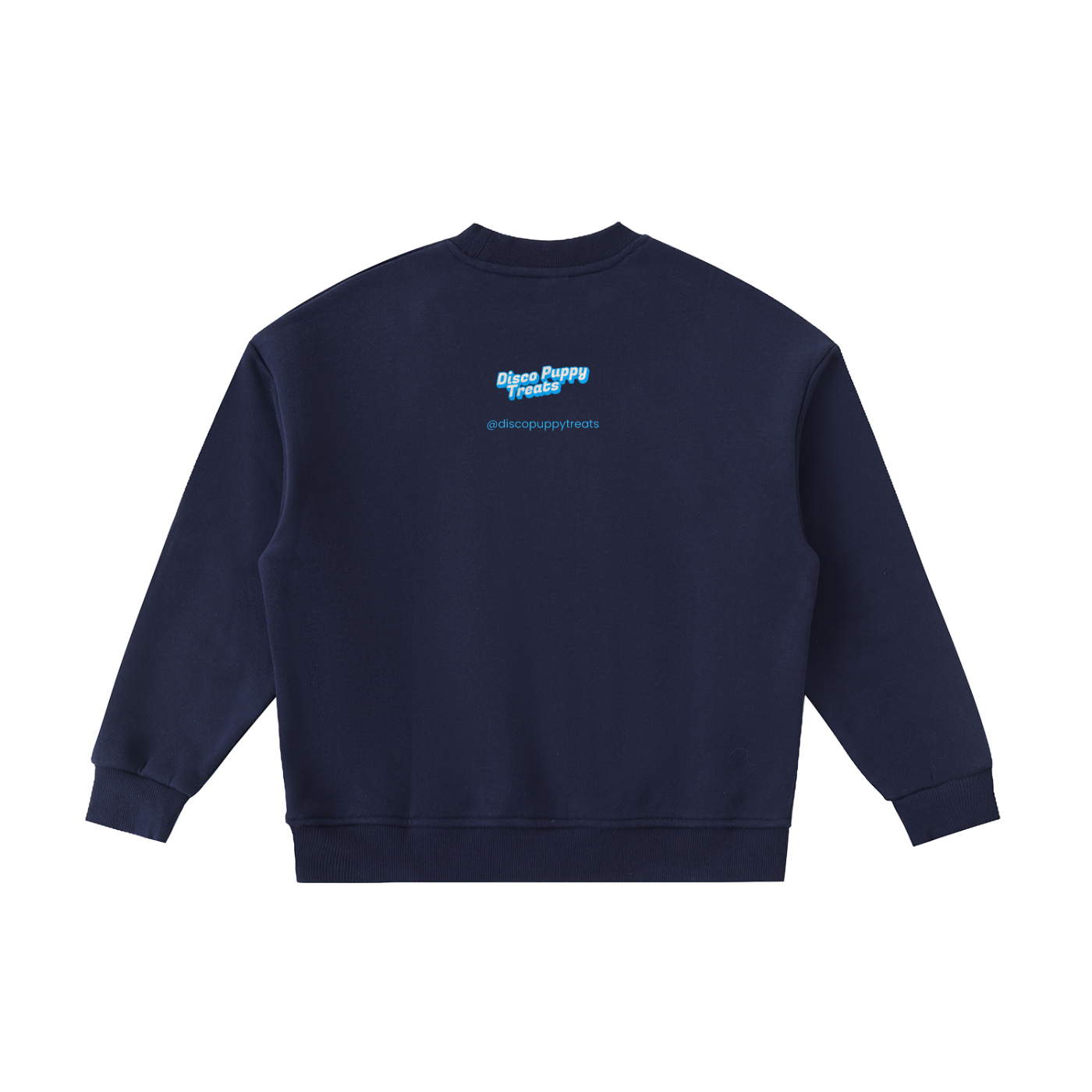 Disco Frenchie Fluro Kids' Crewneck Sweatshirt