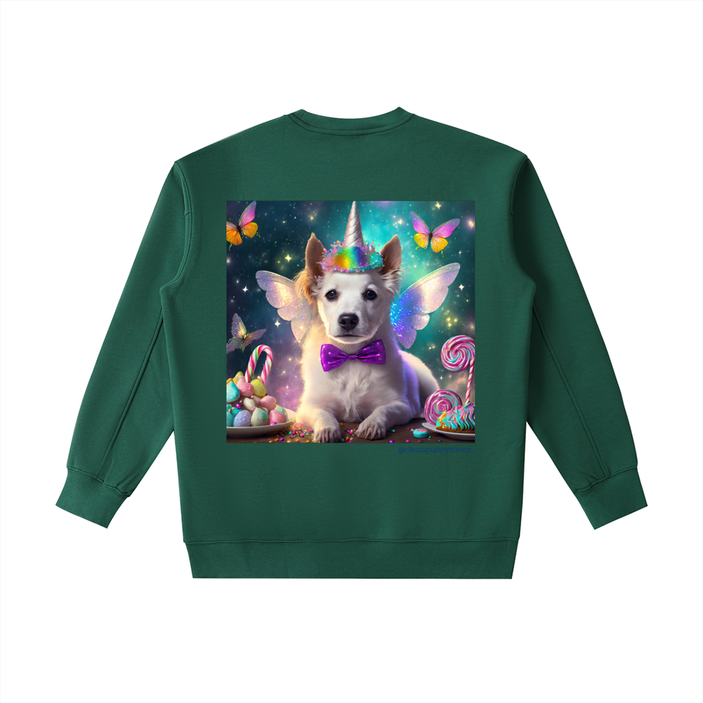 Disco Puppycorn Heavyweight Crewneck Sweatshirt