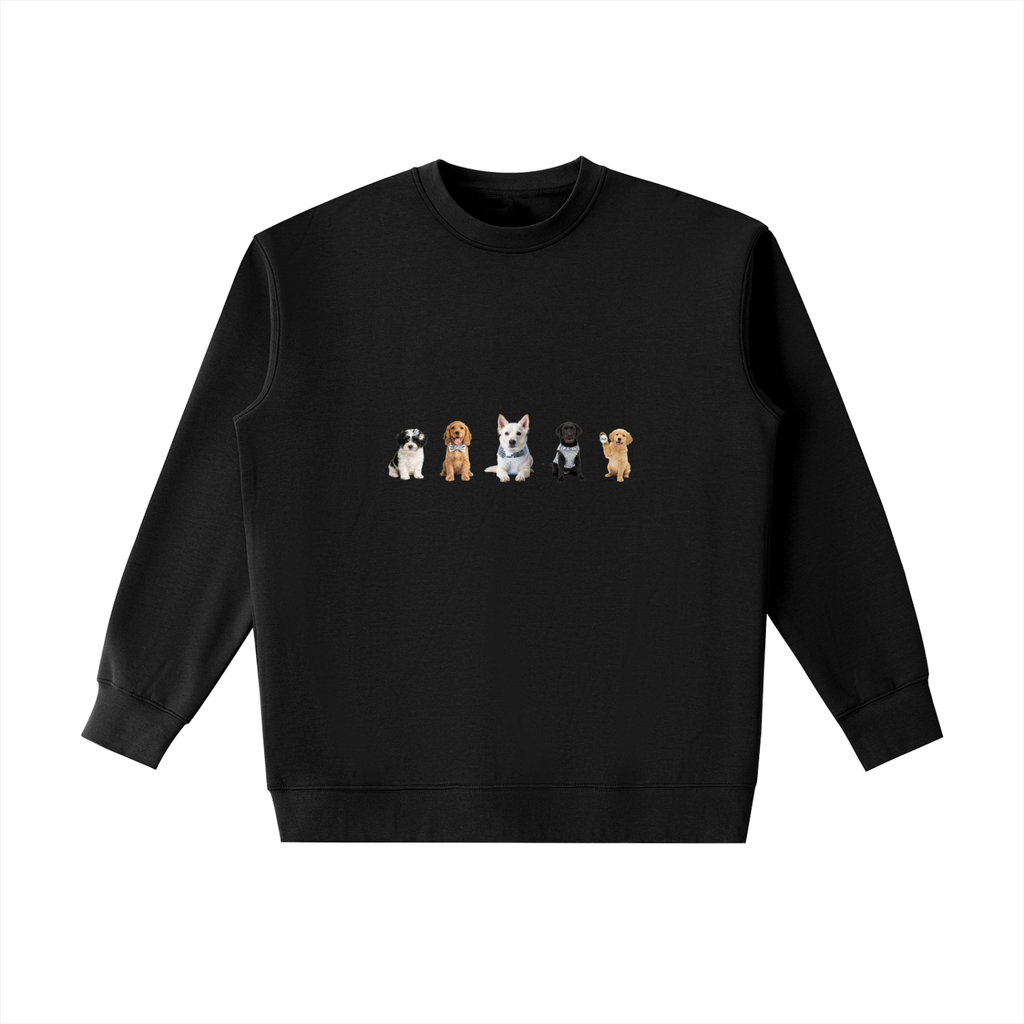 Disco Puppy Line-Up Heavyweight Crewneck Sweatshirt