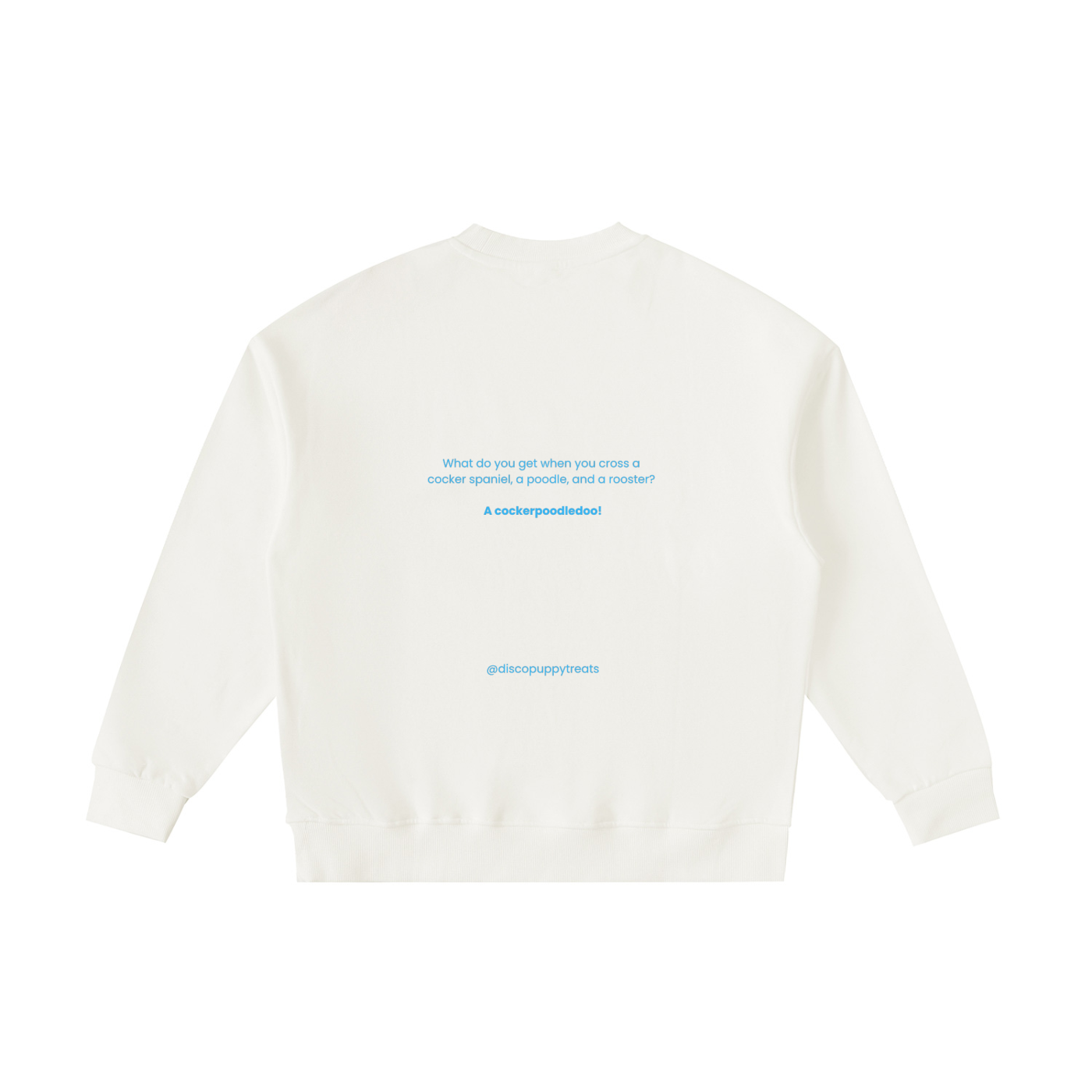Disco Puppy Treats Kids' Crewneck Sweatshirt