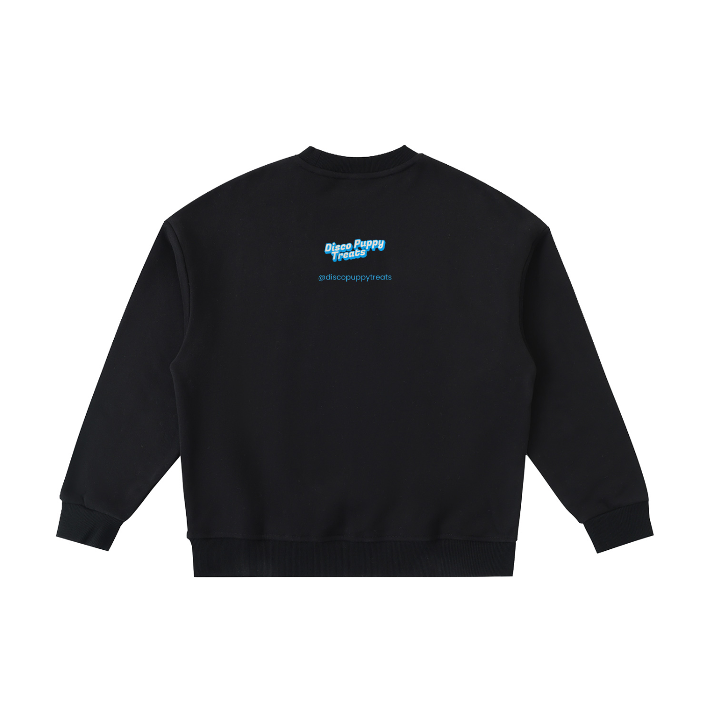 Disco Frenchie Fluro Kids' Crewneck Sweatshirt