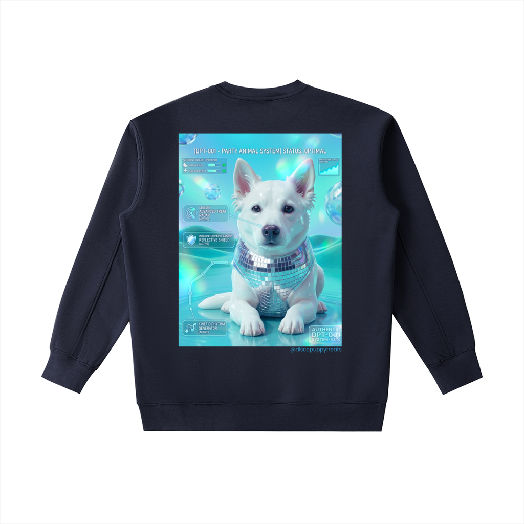 Disco Puppy Treats Aero Heavyweight Crewneck Sweatshirt