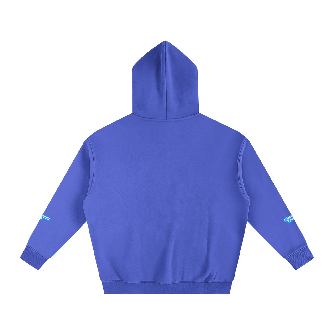 Disco Frenchie Fluro Fleeced Hoodie