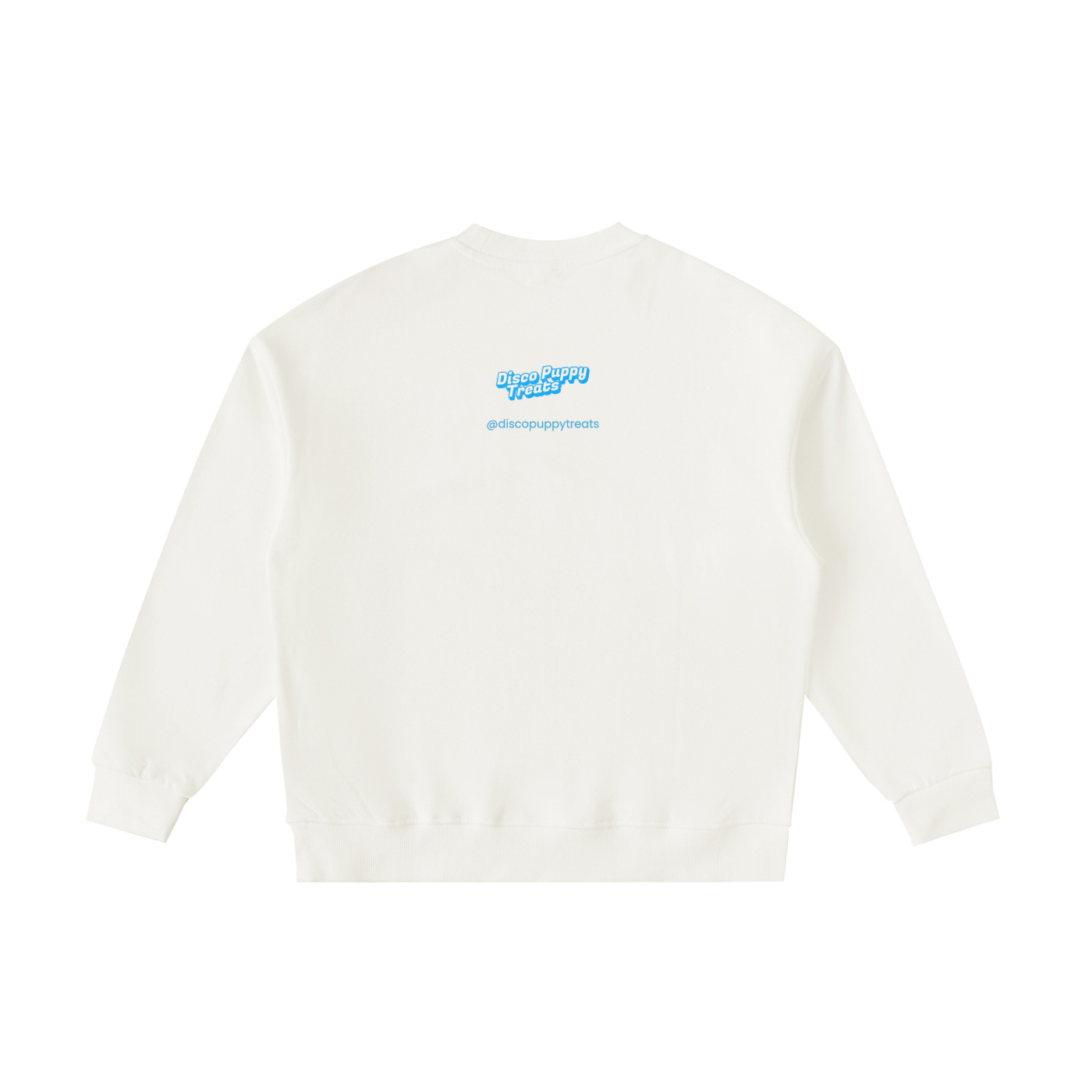 Disco Frenchie Fluro Kids' Crewneck Sweatshirt