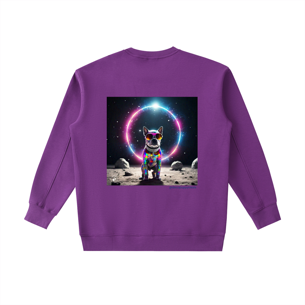 Disco Puppy Treats Moon Patrol Heavyweight Crewneck Sweatshirt