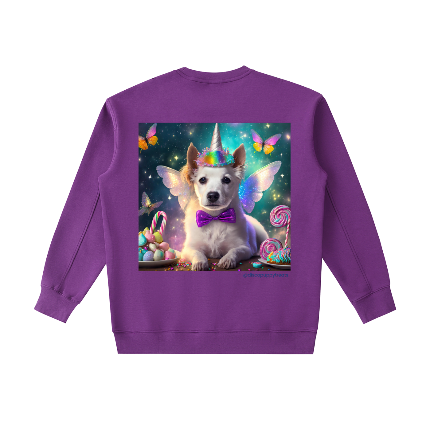 Disco Puppycorn Heavyweight Crewneck Sweatshirt